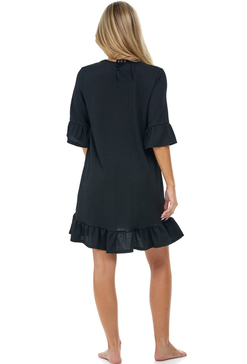 RUFFLE DRESS - KRINKLE